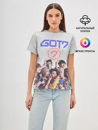 Женская базовая футболка / Got7