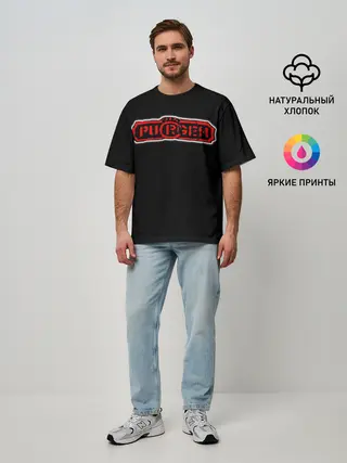 Мужская футболка оверсайз / Purgen