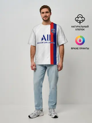Мужская футболка оверсайз / Neymar away 19-20