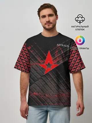 Мужская футболка оверсайз / cs:go
