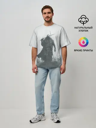 Мужская футболка оверсайз / После боя