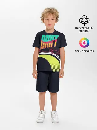Детская пижама с шортами / Drift Style