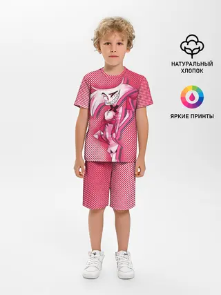 Детская пижама с шортами / Отель хазбин
