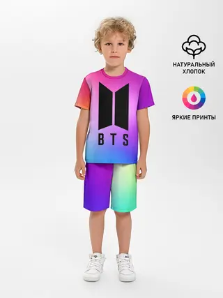 Детская пижама с шортами / BTS