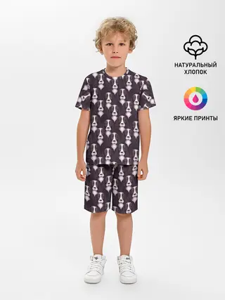 Детская пижама с шортами / Спаниель