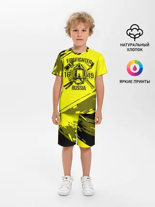 Детская пижама с шортами / FIREFIGHTER 1649 RUSSIA