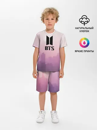 Детская пижама с шортами / BTS