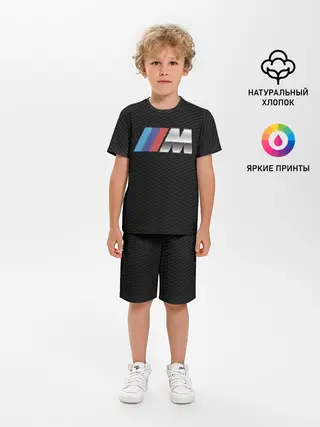 Детская пижама с шортами / bmw