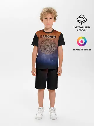 Детская пижама с шортами / Ramones