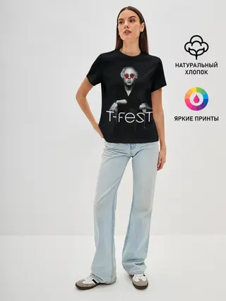 Женская базовая футболка / T-Fest_2