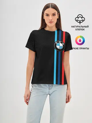 Женская базовая футболка / BMW M SPORT CARBON