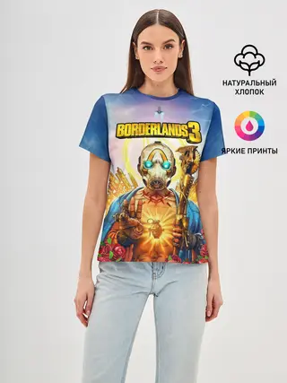 Женская базовая футболка / BORDERLANDS 3