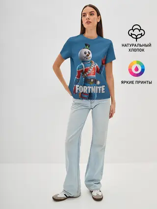 Женская базовая футболка / FORTNITE
