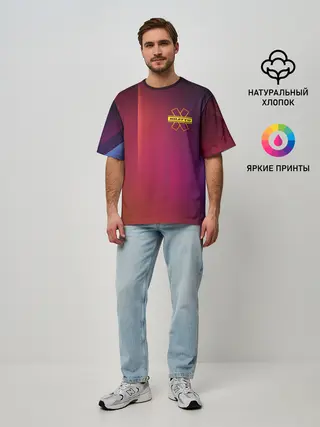Мужская футболка оверсайз / NILETTO LOGO | НИЛЕТТО ЛОГО