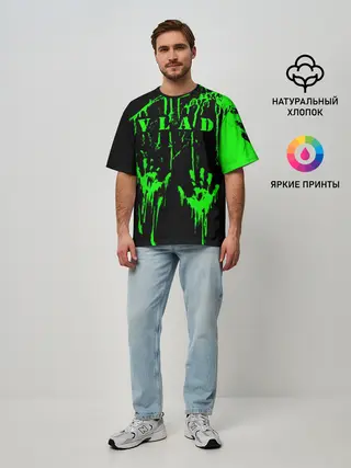 Мужская футболка оверсайз / Влад