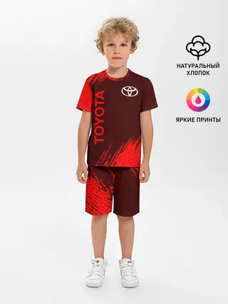 Детская пижама с шортами / TOYOTA / ТОЙОТА