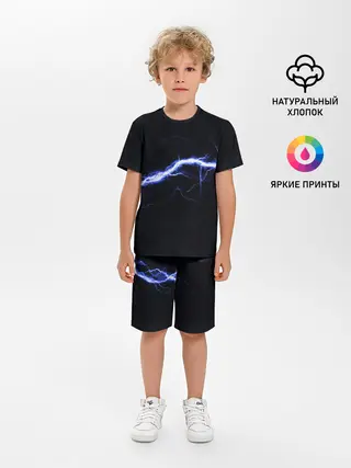 Детская пижама с шортами / СТИХИЯ