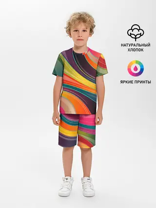 Детская пижама с шортами / Палитра