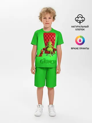 Детская пижама с шортами / The Grinch