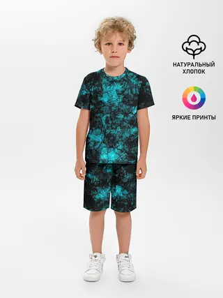 Детская пижама с шортами / Кроваво-грязные пятна