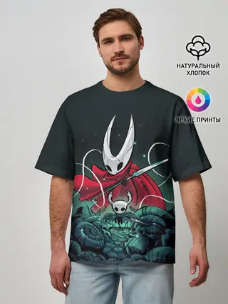 Мужская футболка оверсайз / Hollow Knight