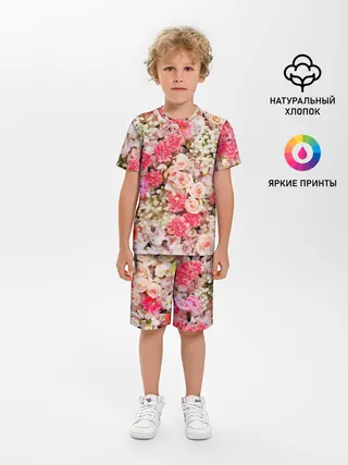 Детская пижама с шортами / Розы | Roses