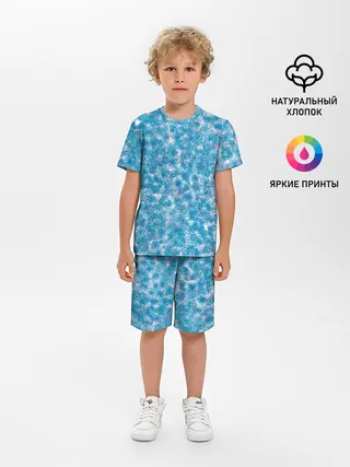 Детская пижама с шортами / Изморозь