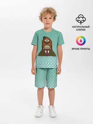 Детская пижама с шортами / Radiohead | Радиохед | Logo