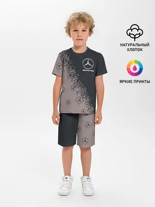 Детская пижама с шортами / MERCEDES / МЕРСЕДЕС