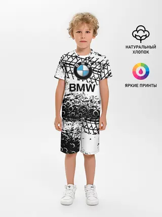Детская пижама с шортами / BMW.