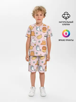 Детская пижама с шортами / Зверюшки