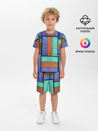 Детская пижама с шортами / Stripes