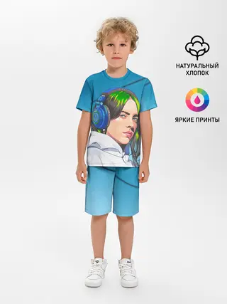 Детская пижама с шортами / БИЛЛИ АЙЛИШ