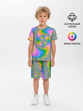 Детская пижама с шортами / КИСЛОТНЫЕ РАЗВОДЫ