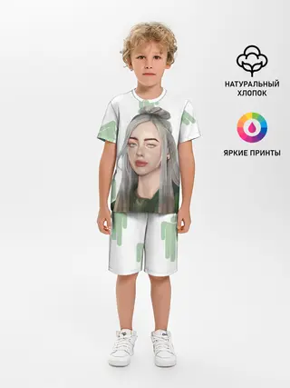 Детская пижама с шортами / BILLIE EILISH