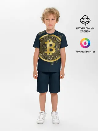 Детская пижама с шортами / БИТКОИН | BITCOIN