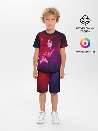 Детская пижама с шортами / Гречка