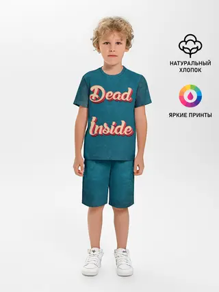 Детская пижама с шортами / Dead inside