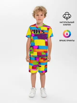 Детская пижама с шортами / BTS