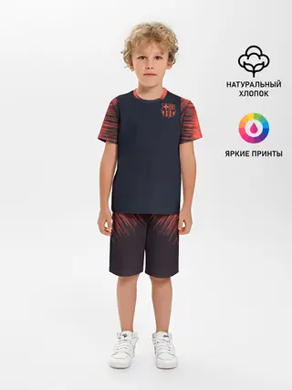 Детская пижама с шортами / Barcelona Training 18-19