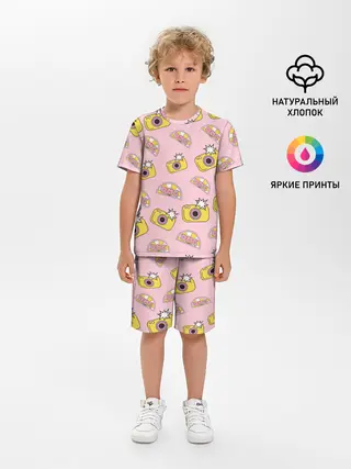 Детская пижама с шортами / Фотики | OMG