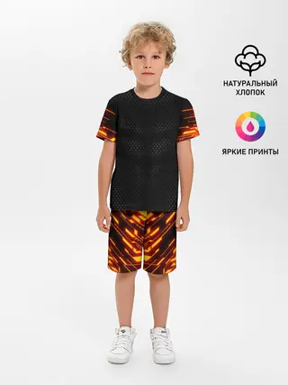 Детская пижама с шортами / СТАЛЬНАЯ БРОНЯ