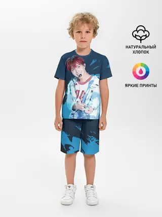 Детская пижама с шортами / BTS