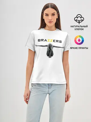 Женская базовая футболка / BRAZZERS