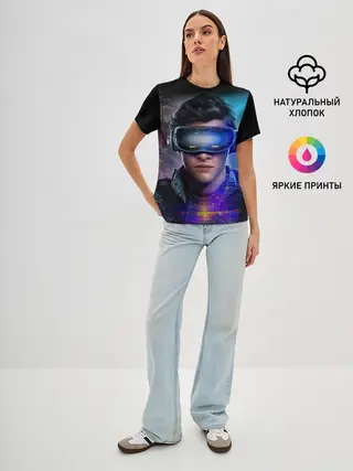 Женская базовая футболка / Ready Player One