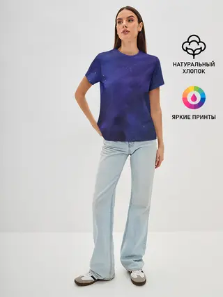 Женская базовая футболка / Абстракция