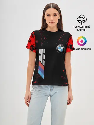 Женская базовая футболка / BMW