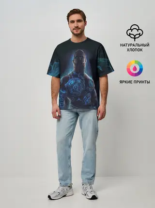 Мужская футболка оверсайз / Baldur