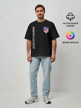 Мужская футболка оверсайз / ATLETICO MADRID / Атлетико