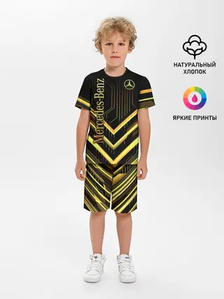 Детская пижама с шортами / Mercedes-Benz
